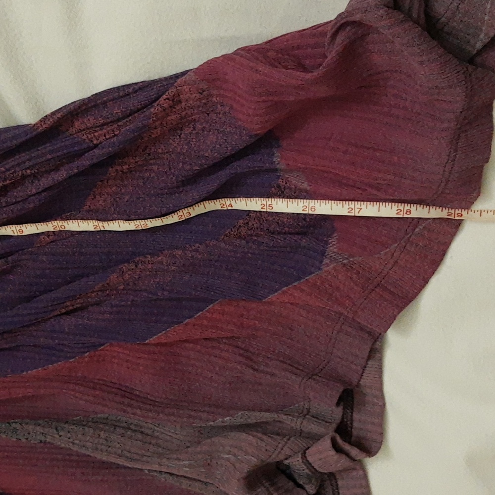 Free People Modal Bohemian Tunic Swim Coverup Surplice Sequin Purple Pink S - Picture 12 of 16